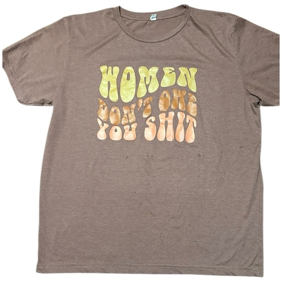 3 for $20 – Mix & Match Women’s Repro Rights T Shirt Salmon Color Size XXL - Picture 1 of 6